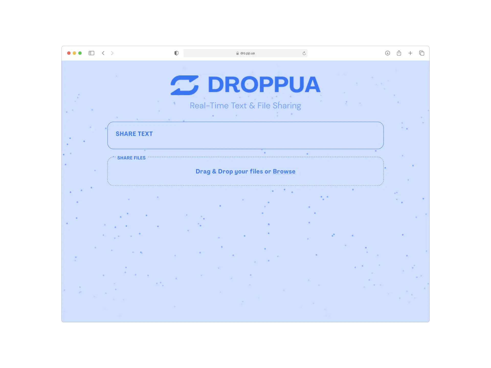 Droppua Mockup Light