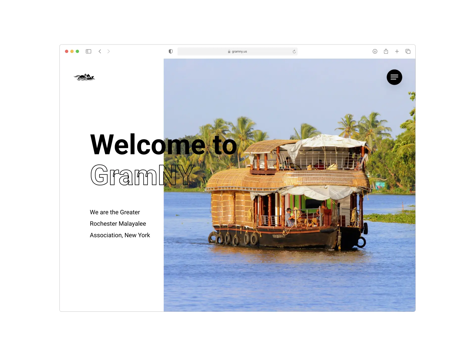 GramNY Website Mockup Light